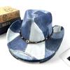 Retro Western Cowboy Hat Ethnic Style Street Shot Design Sense Top Hat Simple Travel Holiday Felt Hat Jazz Hat