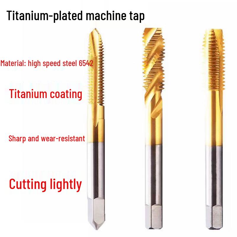 Zhijinlian Titanium Coated Machine Tap for Stainless Steel