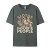 Sloths Are My Favorite People Zoo Animal T Shirt Unisex Pure Cotton Tee Shirt Print Tees Graphic Tshirt Free Shipping