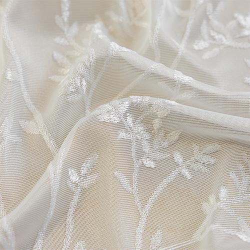 1PC NAPEARL Modern Luxury Dreamy Embossed Jacquard Curtain Translucent Sheer Curtain for Living Room Bedroom Balcony Window Home Decor