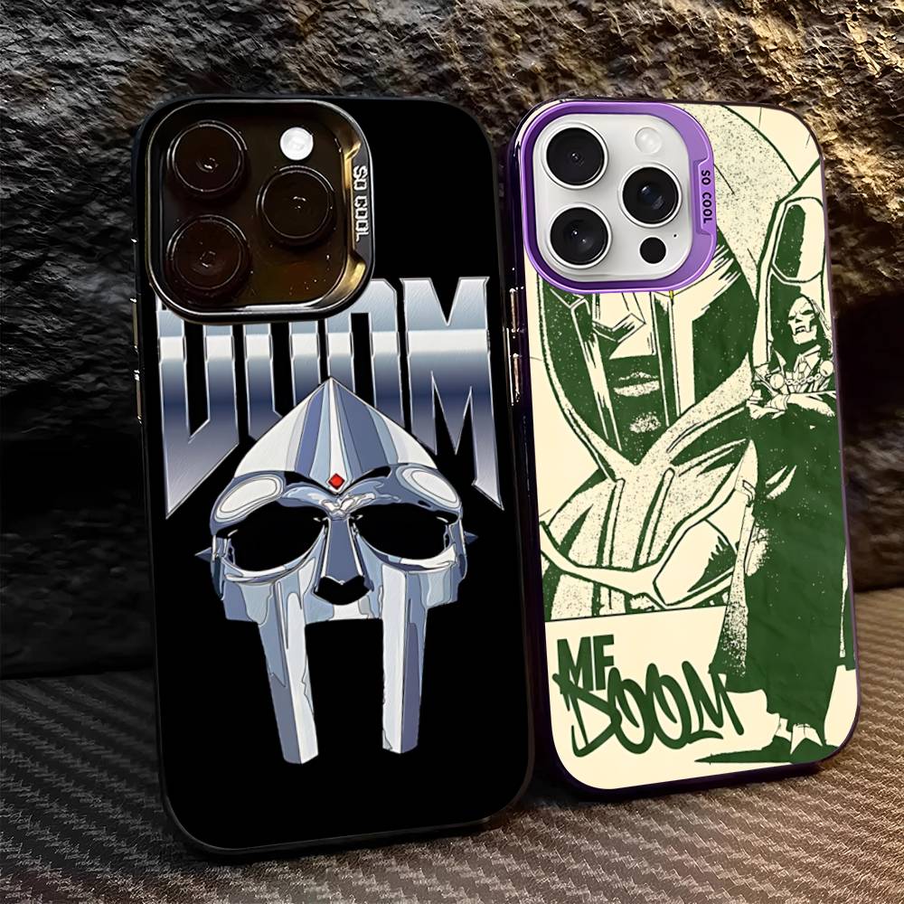 Underground Hip Hop M-MF-DOOM Phone Cases For IPhone 17 16 15 14 13 12 11 Plus Pro Max Colorful Case
