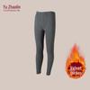YUZHAOLIN Men's Seamless Thermal Base Layer Pants