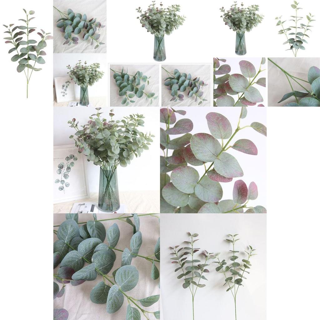 Vibrant 68cm Silk Eucalyptus Green Plant For Beautiful Indoor Decor Arrangements