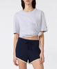 CHAMPION Women'S Color Block Dolphin Shorts Navy
