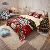 3-teiliges Weihnachts-K-Pop-Demon Hunters-Print Coreless Bettwäsche-Set Mehrere Größen Schlafzimmer-Bettwäsche-Dekoration, Maschinenwaschbar