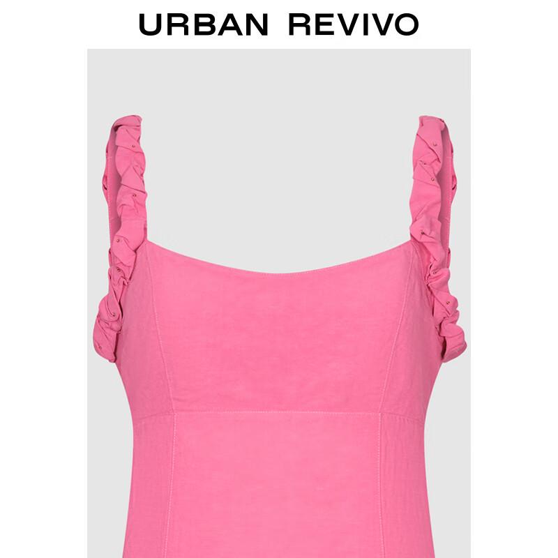 UR2025 Women's Sweet Tie-Waist A-Line Mini Dress