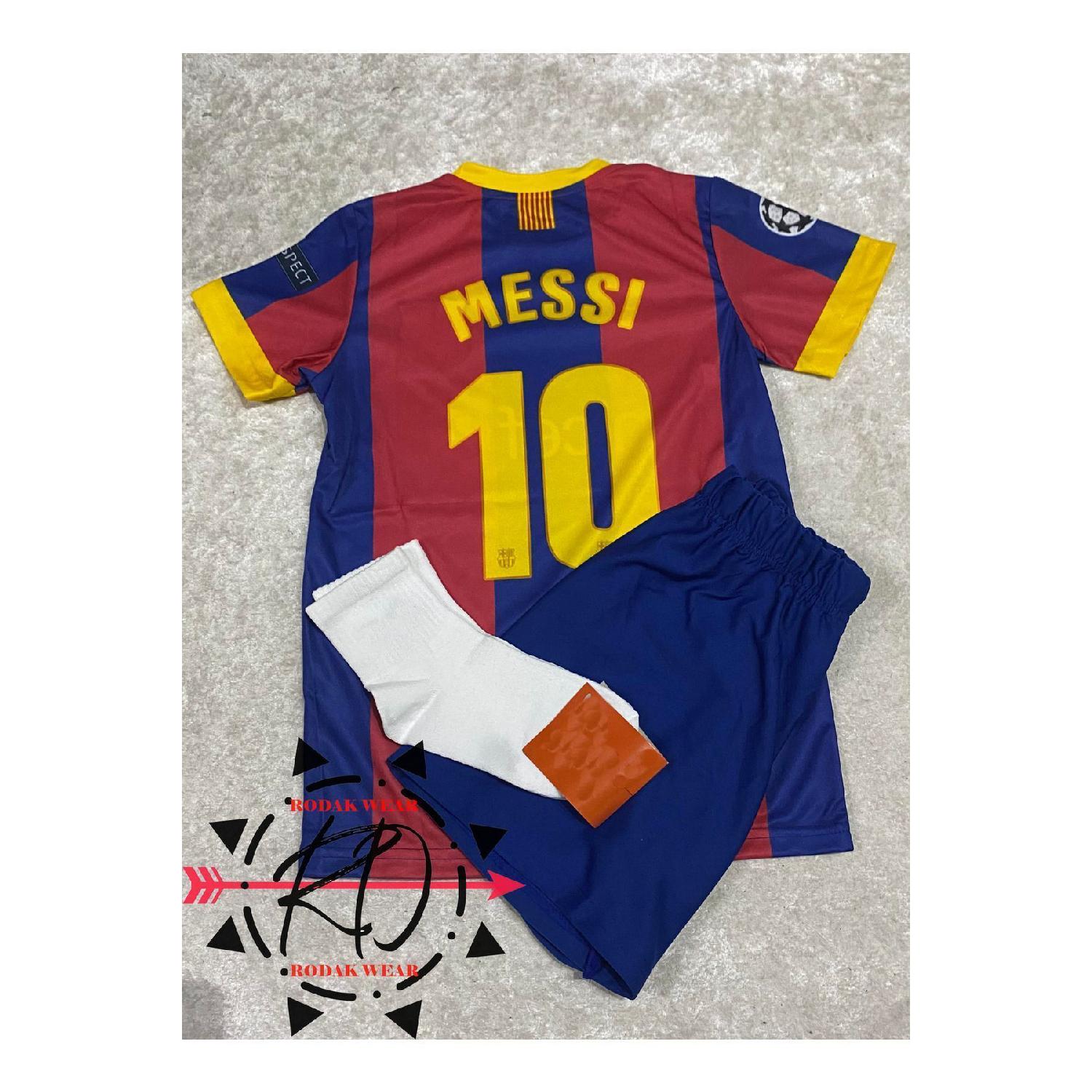

Детские носки Messi Legendary 2011, шорты и трикотаж 3-4 Yaş синий