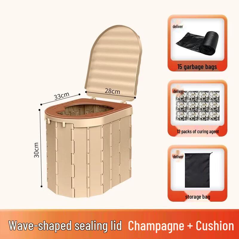 Portable Folding Camping Toilet