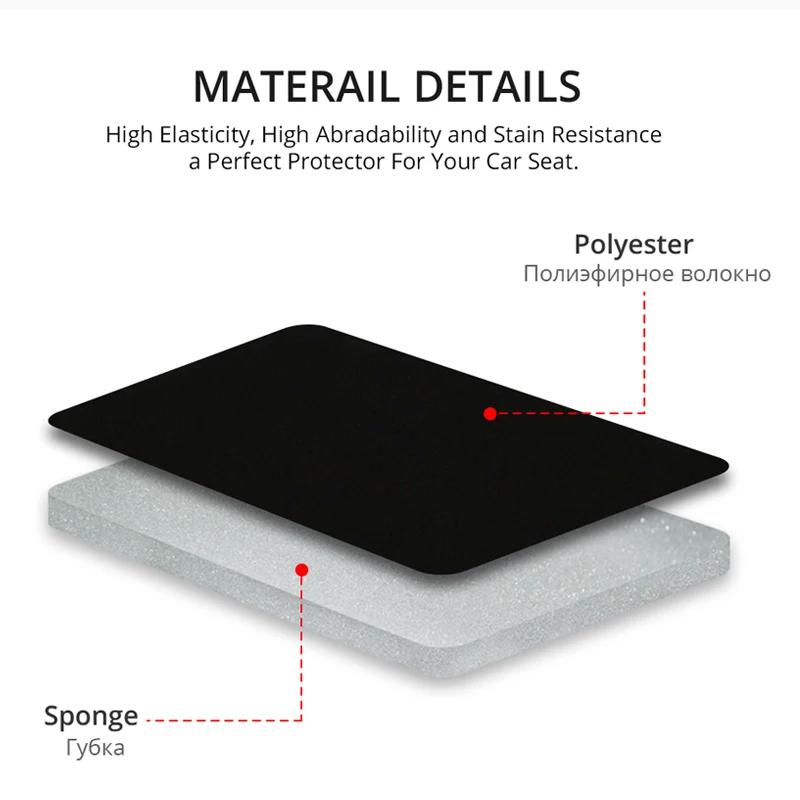 2 Stück Universal-Autositzbezüge aus Polyestergewebe zum Schutz der Sitzbezüge, modische Dekoration der Autositze, mehrere Farben