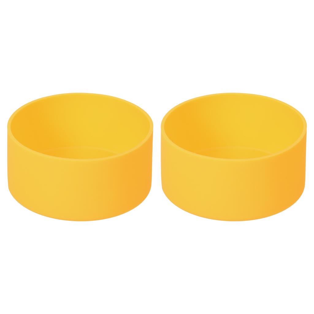 1/2 Stück 9cm Schützende Silikon-Stiefelhülle für 32-40 oz Wasserflaschenboden Anti-Rutsch-Hülle Universal-Tassenboden