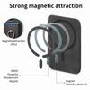 Applicable To iPhone15 Magnetic Suction Magsafe Solid Color Card Bag, Card Holder, Apple 16 Back Sticker Strong Magnetic N52 Card Bag.