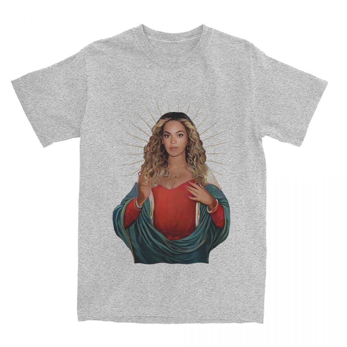 

2026 Fashion Jesus Beyonce Renaissance Tour Cotton TShirts American Singer Tee Shirt for Unisexs Summer Casual Short Sleeve Tees M