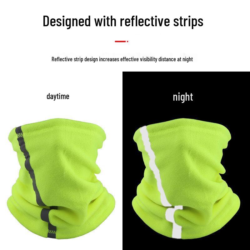 Winter Fleece Reflective Neck Gaiter
