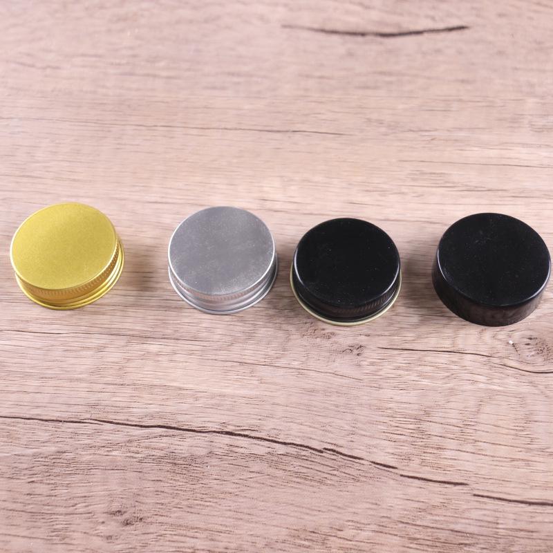 Transparent Glass Seasoning Jar with Open-Hole Lid for Kitchen Condiments