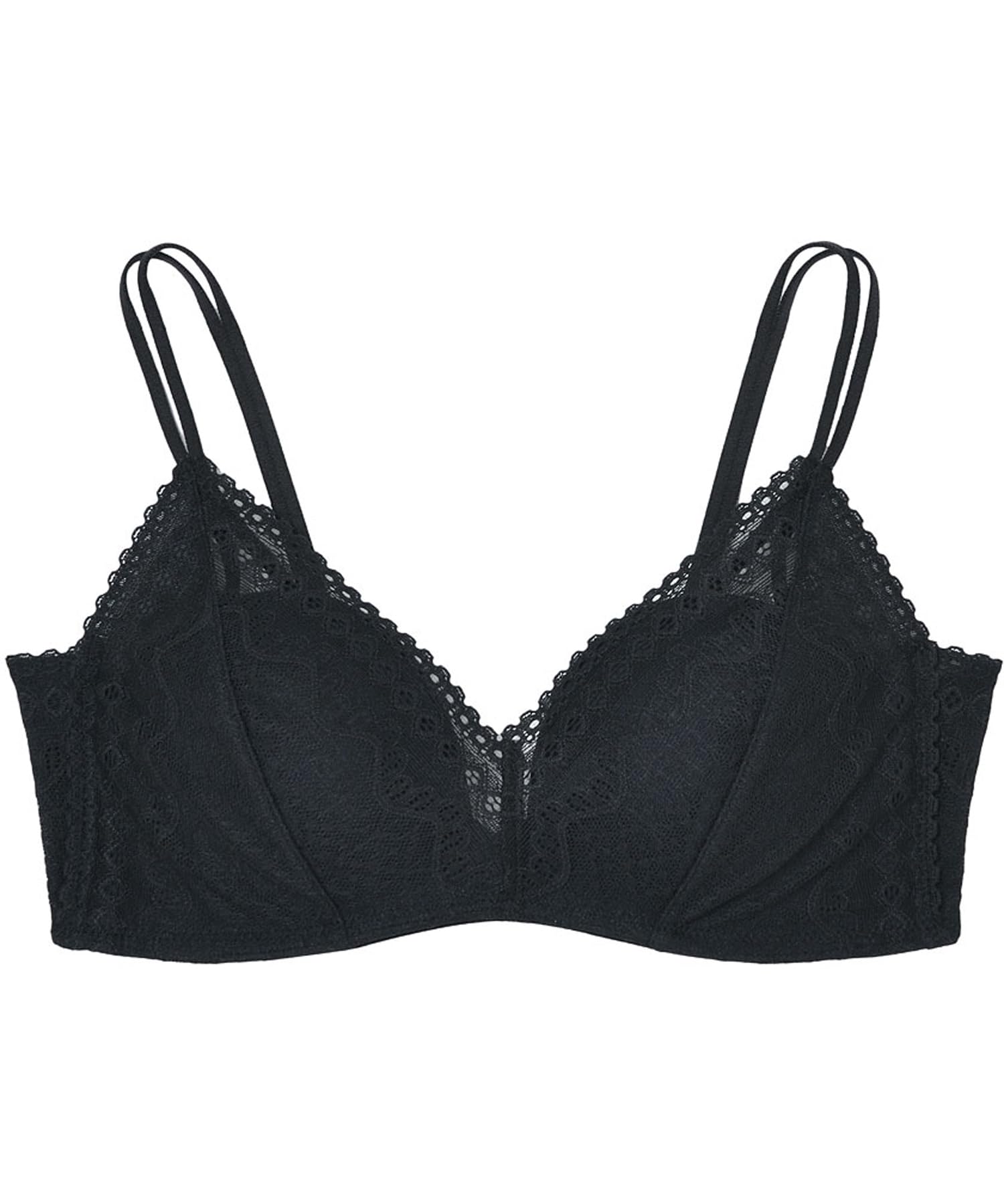 

Легкий и высокий бок L [Unnanacool] Бюстгальтер без косточек, красивый, дизайн, совместимый с A60/B60, [кружево 364], бюстгальтер, беспроводной, JB3510, женский, BL,