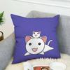 AAzumanga Daioh Pillow Case Sofa Decorative Home Doublesided Print Plush Square Throw Pillow Cushion Cover
