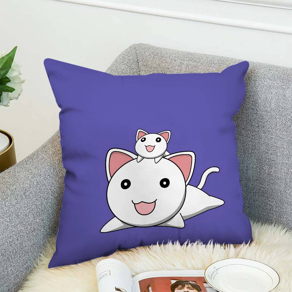 AAzumanga Daioh Pillow Case Sofa Decorative Home Doublesided Print Plush Square Throw Pillow Cushion Cover