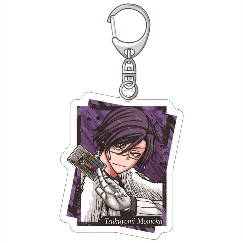 Manga Tougen Anki Acryl Schlüsselanhänger Figur Ikari Yaoroshi Shiki Ichinose Naito Mudano Cosplay Kostüm Schlüsselanhänger Rucksack Anhänger