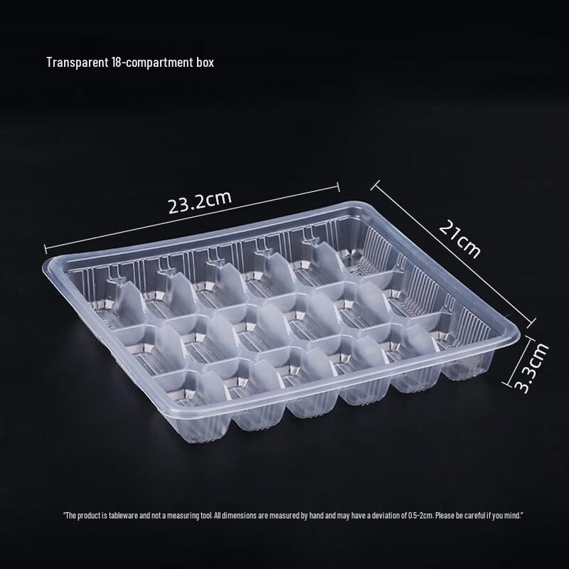 Disposable Plastic Dumpling Storage Boxes