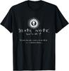 Death Note How To Use It Skull Logo Anime T-Shirt