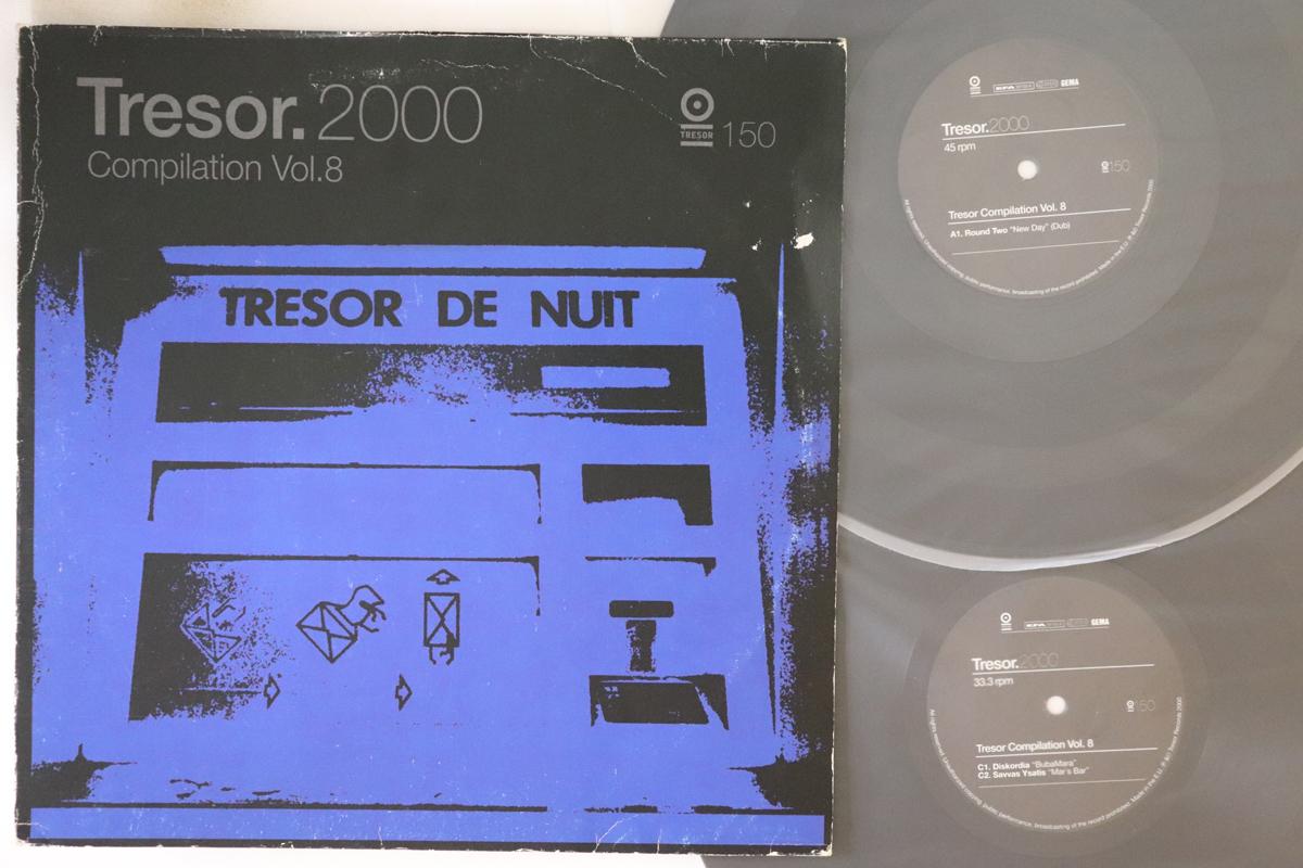 

LP Record VARIOUS Tresor.2000 Compilation Vol. 8 TRESOR150 TRESOR 2000 Germany Dance Electronica Used