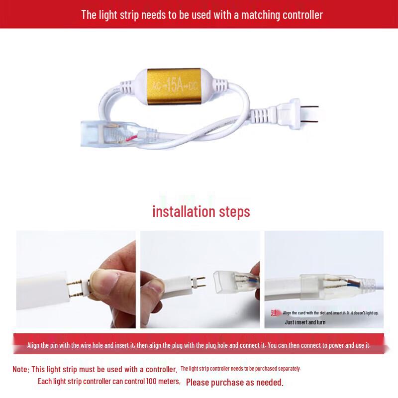 Beigong 220V High Bright LED Strip Light