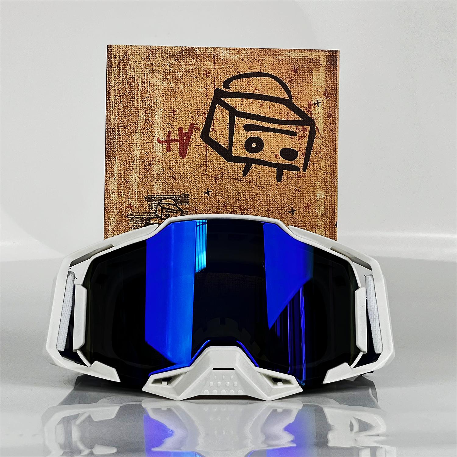 

Очки для мотокросса с линзами HD для мужчин, мотоциклетные противотуманные очки для верховой езды, женские солнцезащитные очки для мотокросса и горного велосипеда, аксессуары для мотоциклов