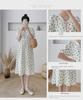 Pregnant Women's Polka Dot Summer Dress - Loose, Plus Size, Slimming Skirt for 2024