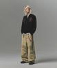 Not4Nerd Angel Argyle Knit Track Jacket - Black