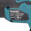 Makita DGA504TJ 18V Brushless Cordless Angle Grinder CN plug (adapter included)