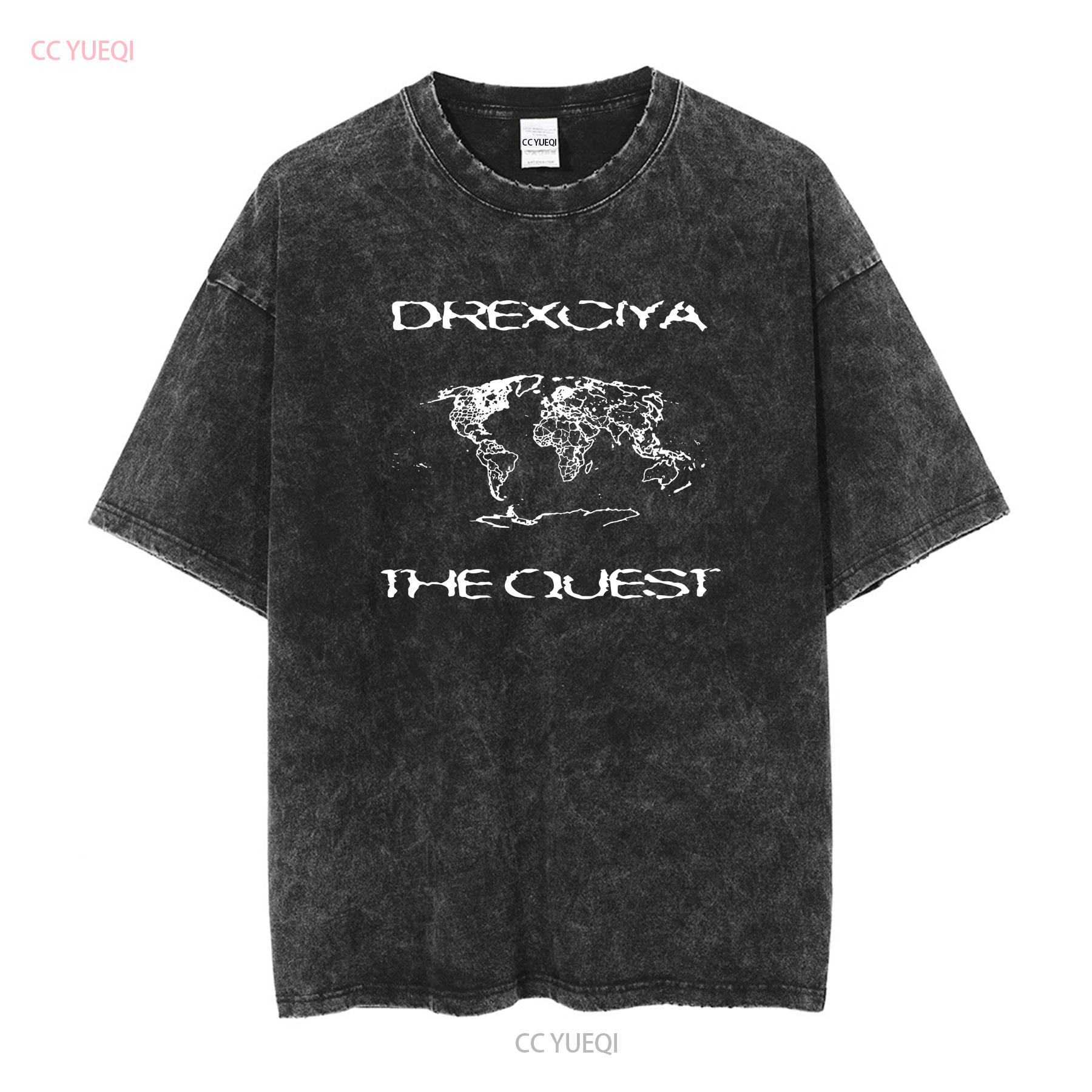 Drexciya The Quest T-Shirt Underground Resistance Cybotron Stingray Moodymann Kraftwerk Aphex Twin Techno Electro 90er Jahre vintage M black