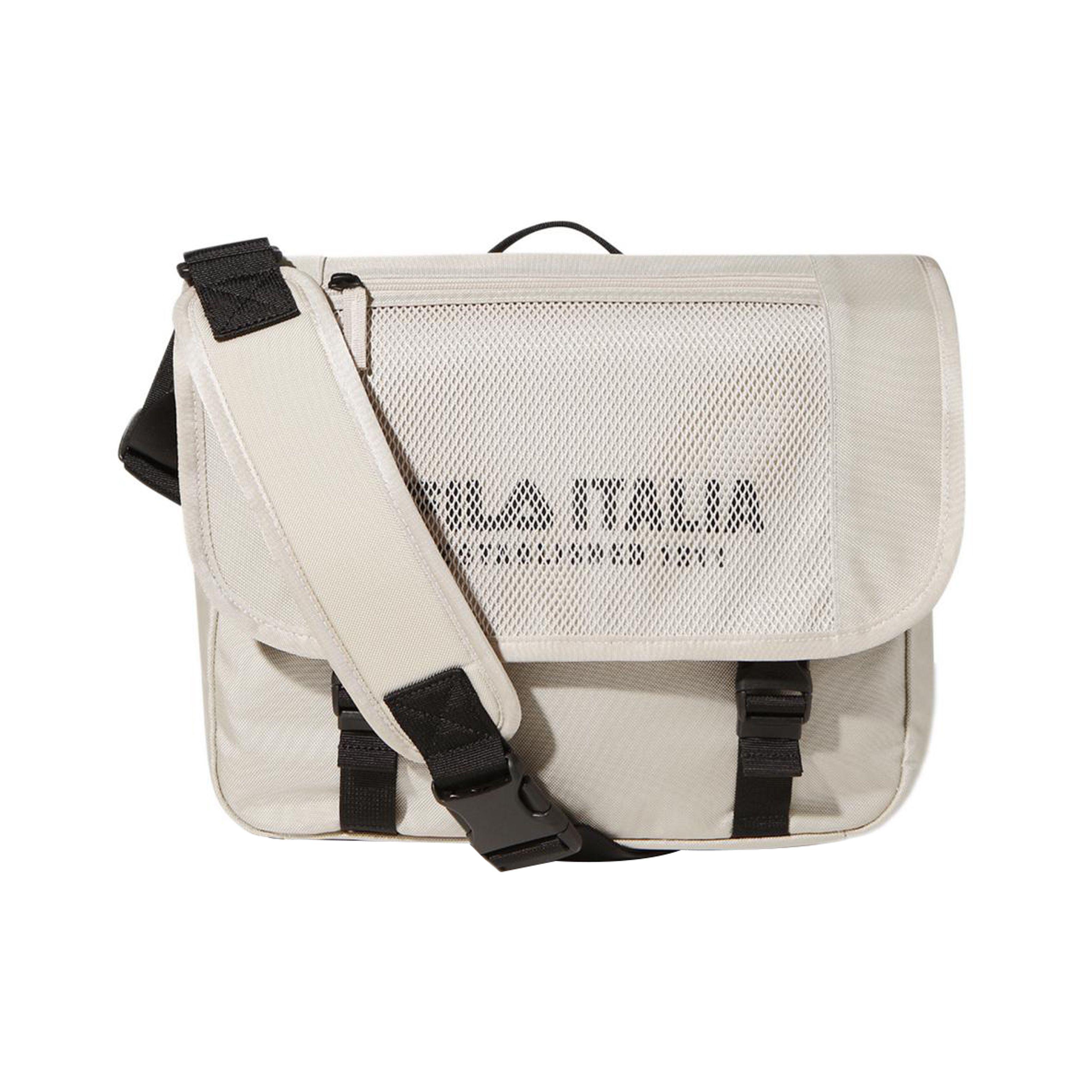 FILA Casual Sports Polyester Messenger Bag Handheld Shoulder Crossbody Bag Medium Size Unisex bags Off-White FS3BCF5022X-LBG Medium