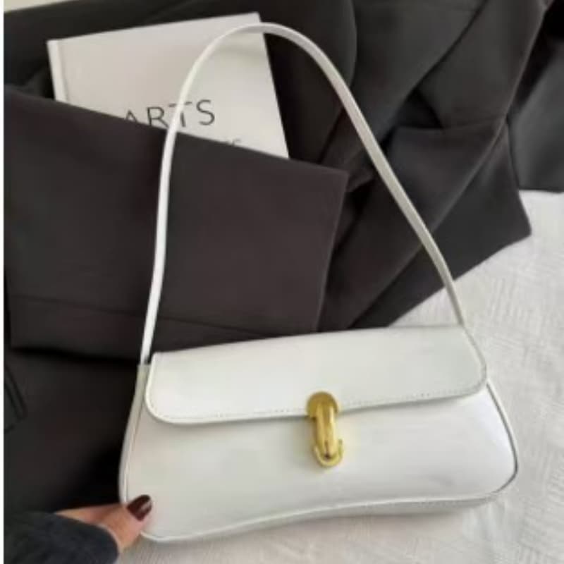 Women's vintage underarm bag hand-held small square bag