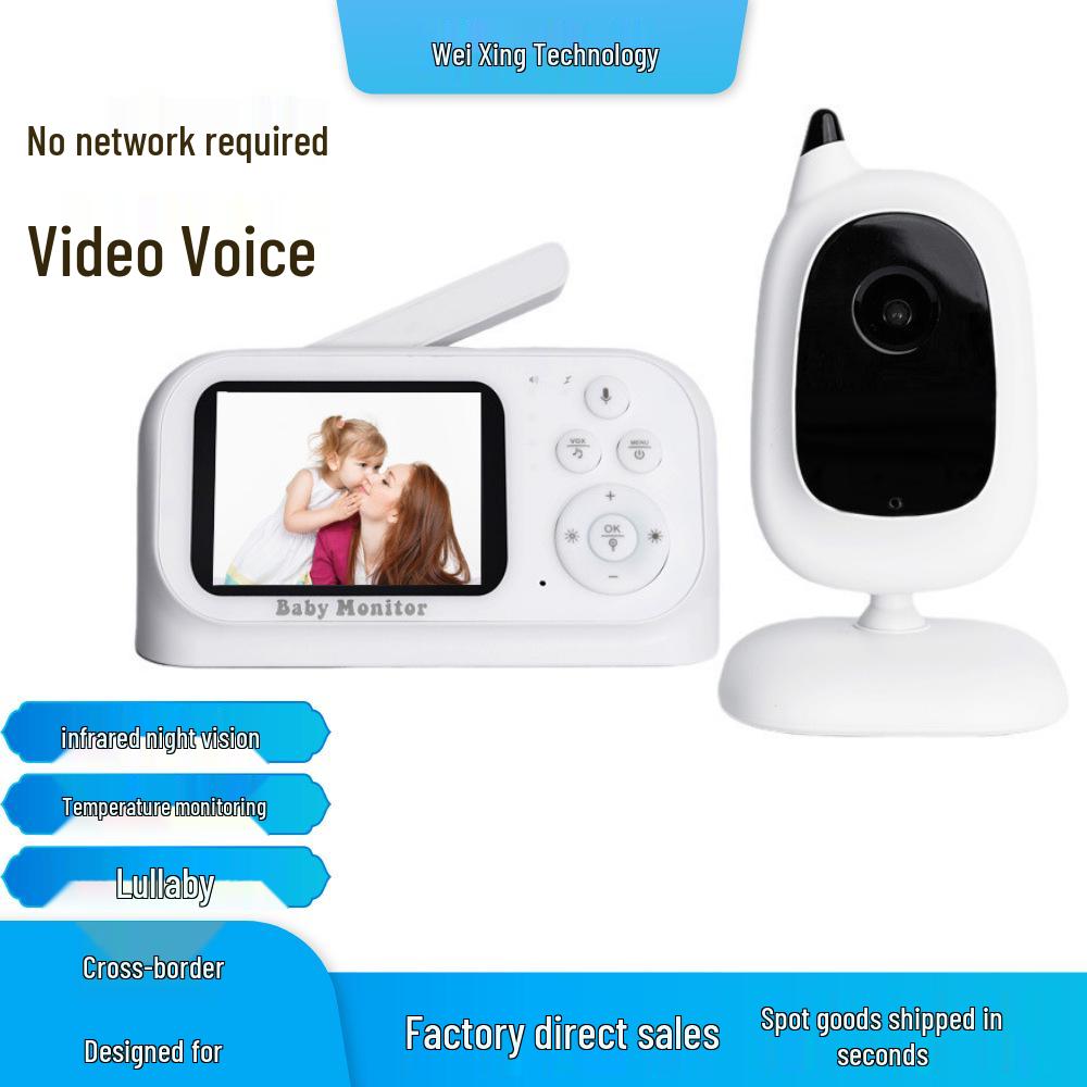 3.2 Wireless Baby Monitor with Night Vision & Two-Way Audio 980