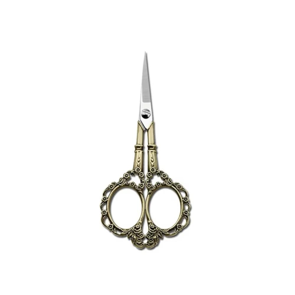 Antique Design Tailor Scissors Stainless Steel Thread Cutter Paper Cutting Tool  Grooming Use