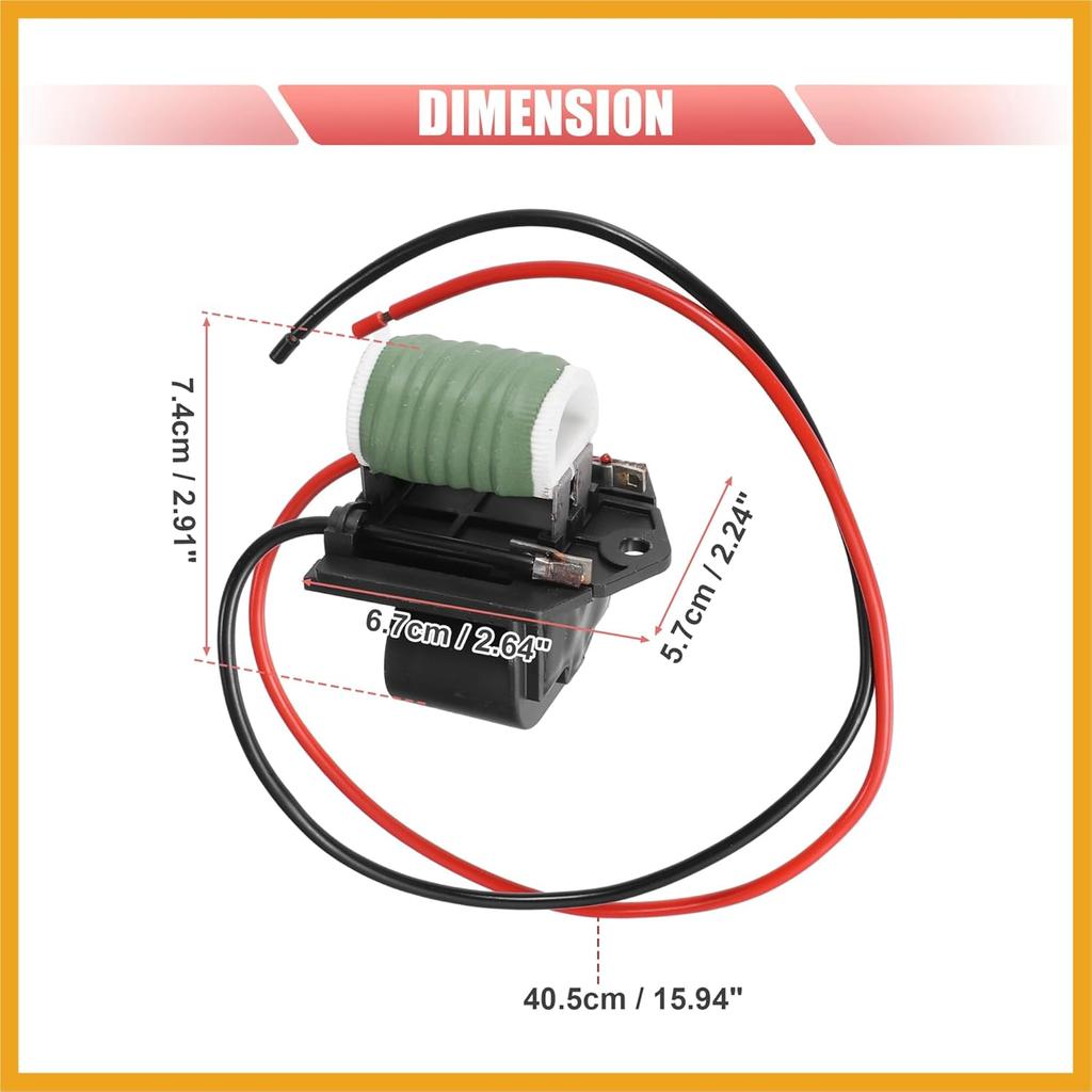 Radiator Fan Blower Motor Relay Resistor for Chevrolet Cruze 2011-2016 Engine Cooling Fan Motor Wiring Harness No.13427161 Radiator Fan Blower Motor