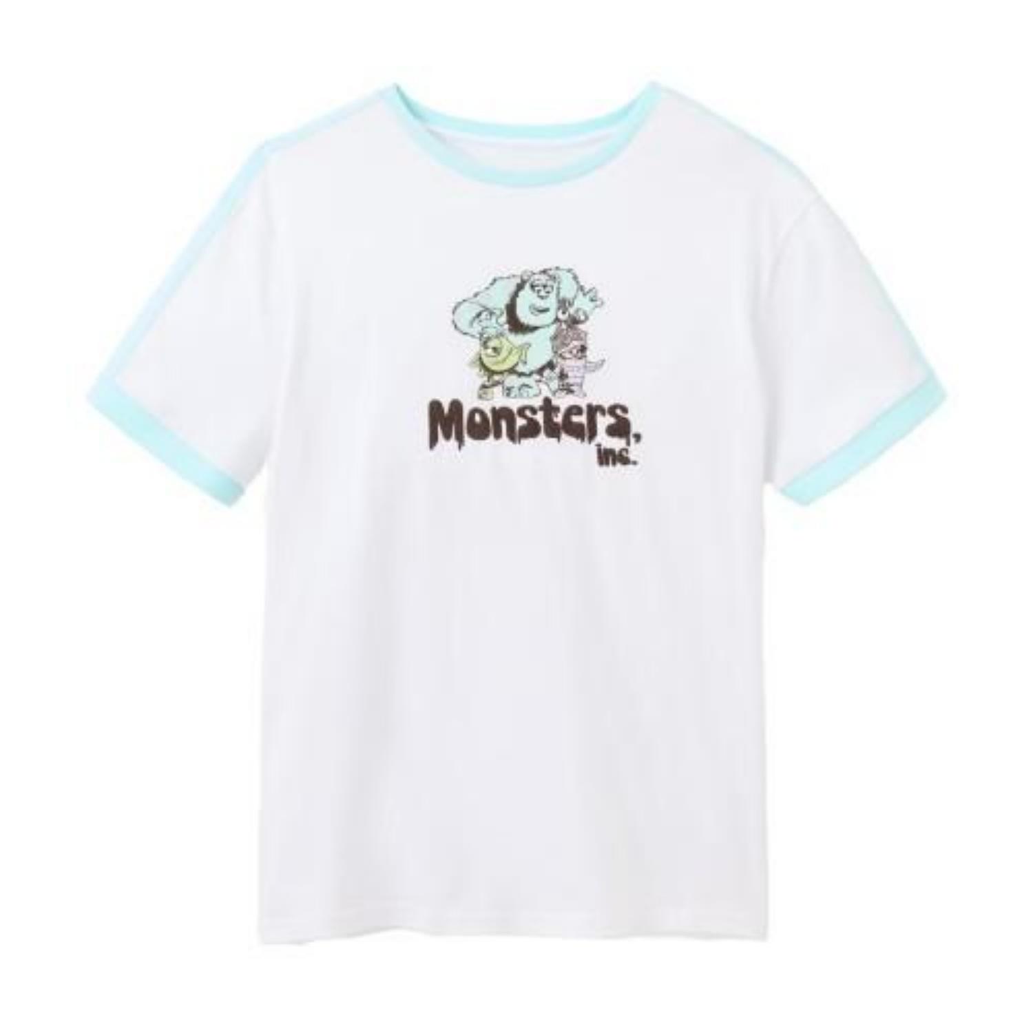 Monsters Inc Unisex Adult Nope T-Shirt S чёрный
