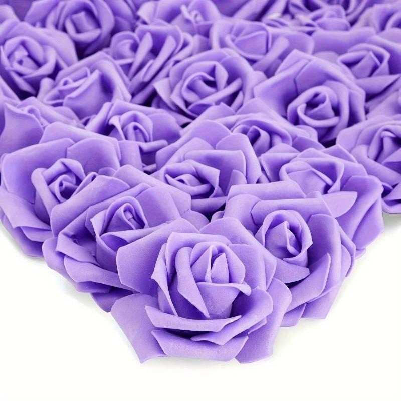 10/20Pcs Artificial Bulk Rose Flower PE Fake Flower for Home Room Dceor Party Halloween Mother's Day Christmas Wedding Decoratio