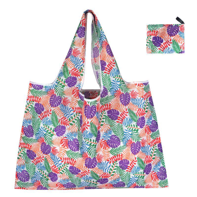 Eco-Friendly Large Capacity Folding Grocery Bag - Oxford Cloth