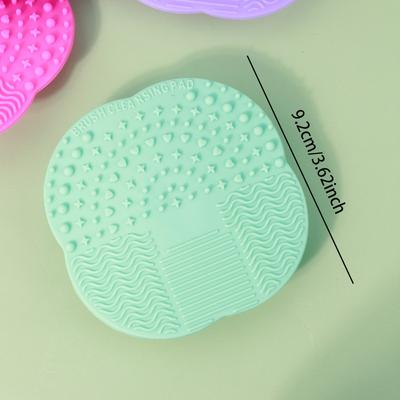 Silikonový čistič štětců Kosmetický make-up Mycí štětec Gel Čisticí podložka Podložka na čištění štětců na make-up Čisticí podložka