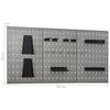 VidaXL Workbench with 4 Wall Panels and 2 Cabinets