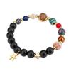 Sternbild Handgefertigt Stein Stahl Anhänger Armband Für Frauen Geschenkidee