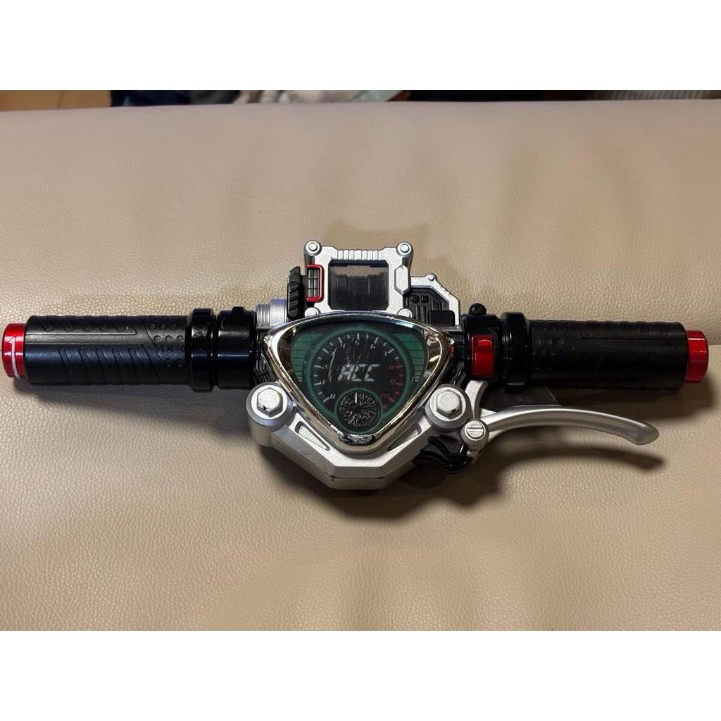Used Kamen Rider W Transformation Belt Gaia Memory DX Accelerator Driver Heat Metal Figure
