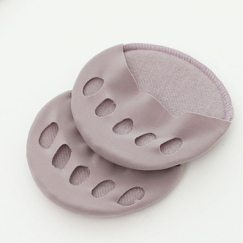 

Невидимые накладки на переднюю часть стопы с пятью пальцами для женщин, полустельки для туфель на высоком каблуке, носки с пальцами, стельки для передней части стопы, амортизация для обуви One Size фиолетовый