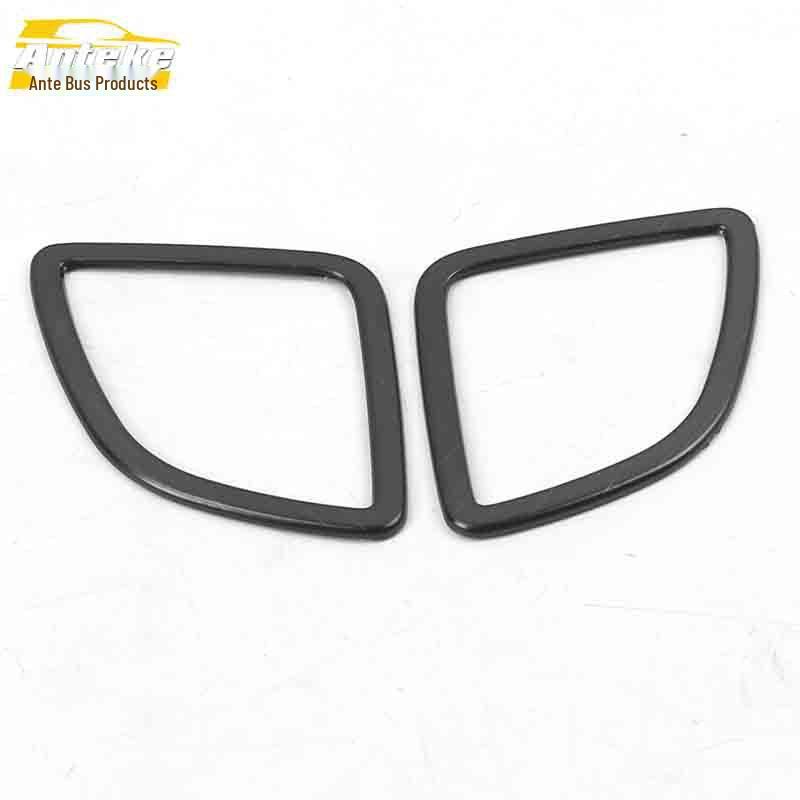 Baojun 530 Haut-parleur de montant A avant Anneau lumineux et Couvercle de console en acier inoxydable Accessoires