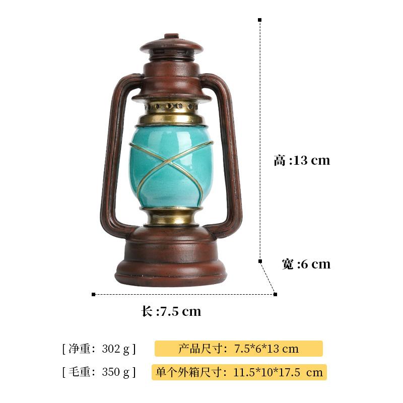 

European retro desktop ornaments American home study Bogu frame bedroom living room decoration crafts