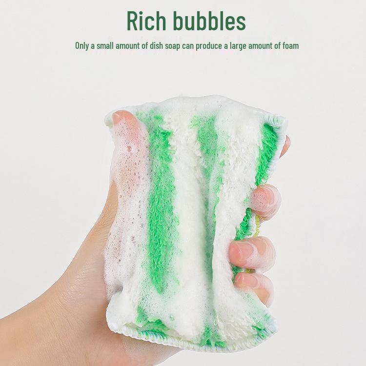 Bamboo Fiber Magic Eraser Kitchen Scrubber