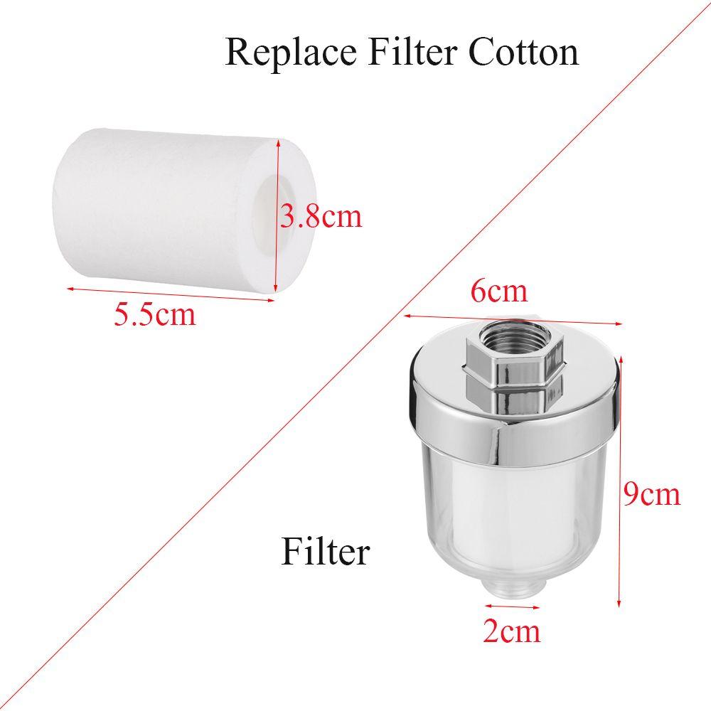 Cotton Refine Environmentally Faucets Purification Water Purifier Chlorine Removal Shower Filter
