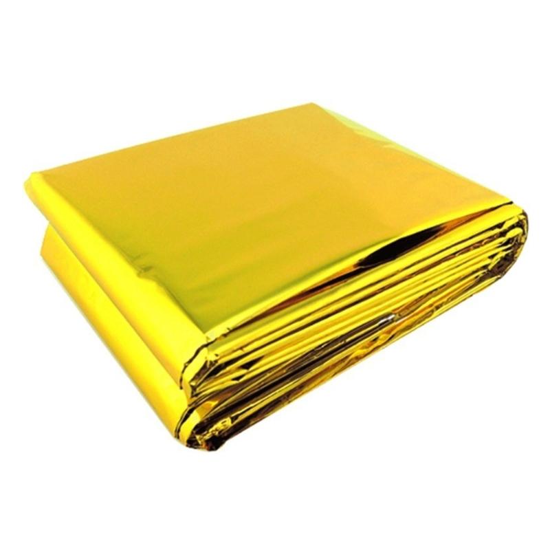 5 szt. Wodoodporny koc ratunkowy na zewnątrz, odblaskowy koc na maratony na zewnątrz i na zimną pogodę