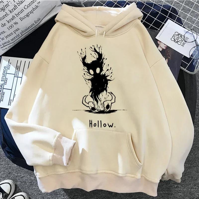 Hollow Knight Pánské mikiny Korea Ulzzang Grunge Y2k Estetické Fmale Podzimní a zimní pulovry Hoddies Grafický Streetwear
